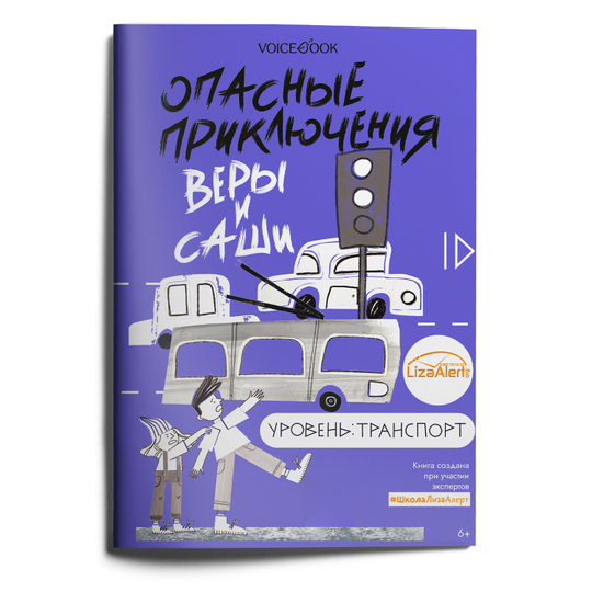 Уровень «Транспорт» книга в мягкой обложке. Опасные приключения Веры и Саши