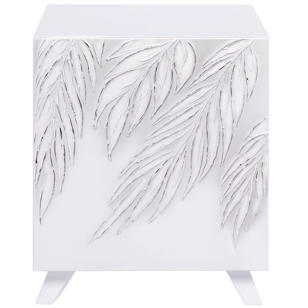 Тумба прикроватная Тропик Сканди Айс Сильвер правая