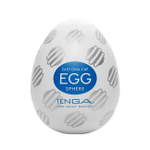 Супер эластичный мастурбатор в виде яйца SPHERE (Цвет: белый)