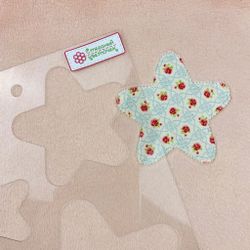 Шаблон для стежки  и аппликации "Звездочки-1" (арт. Т49)