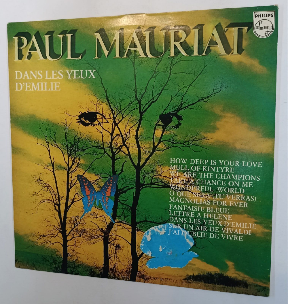 Винтажная виниловая пластинка Поль Мориа Paul Mauriat Dans Les Yeux Demilie (France 1978)