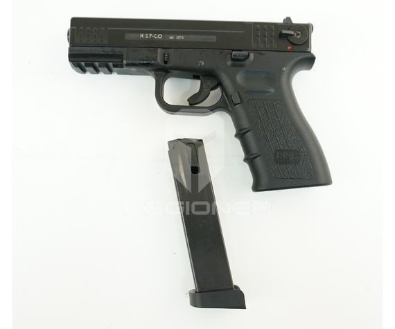 Охолощенный СХП пистолет Retay Glock 17, 9 pak