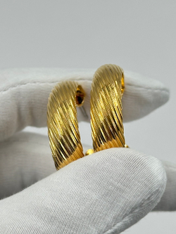 Серьги кольца