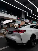 Карбоновый спойлер на крышку багажника для BMW 4 серии G22/G23/G26 2020+ БМВ wing полка