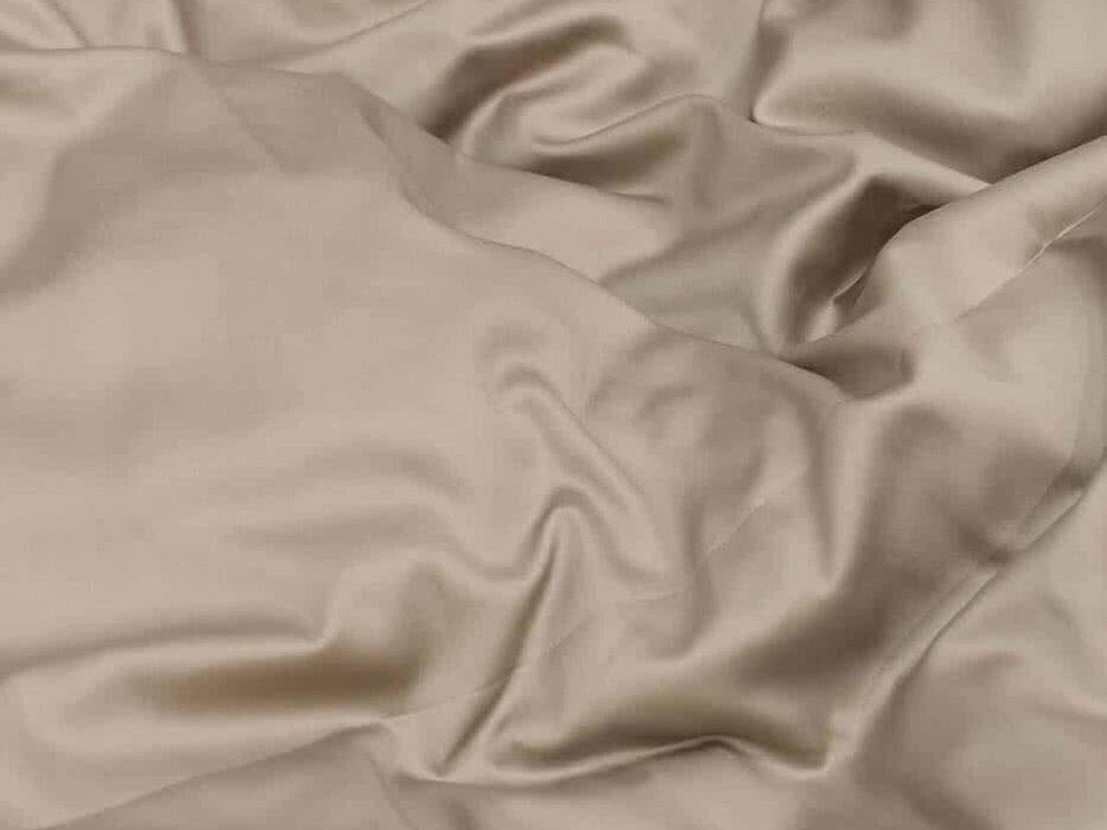 Постельное белье 2 спальное евро Decoflux Solid Pudra