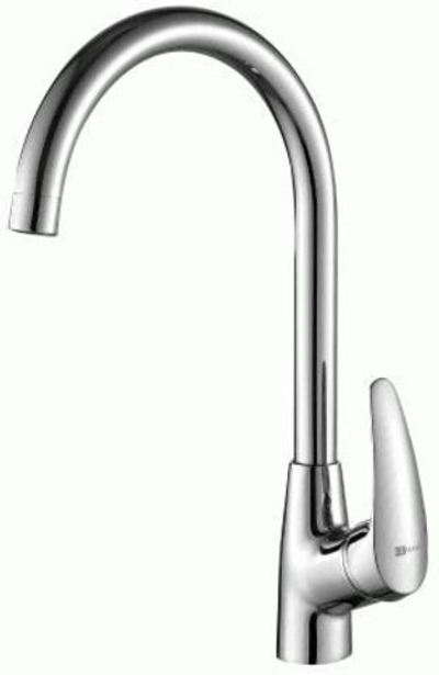 смеситель кухня LEMARK Linara с высоким поворотным изливом, хром LM0405C