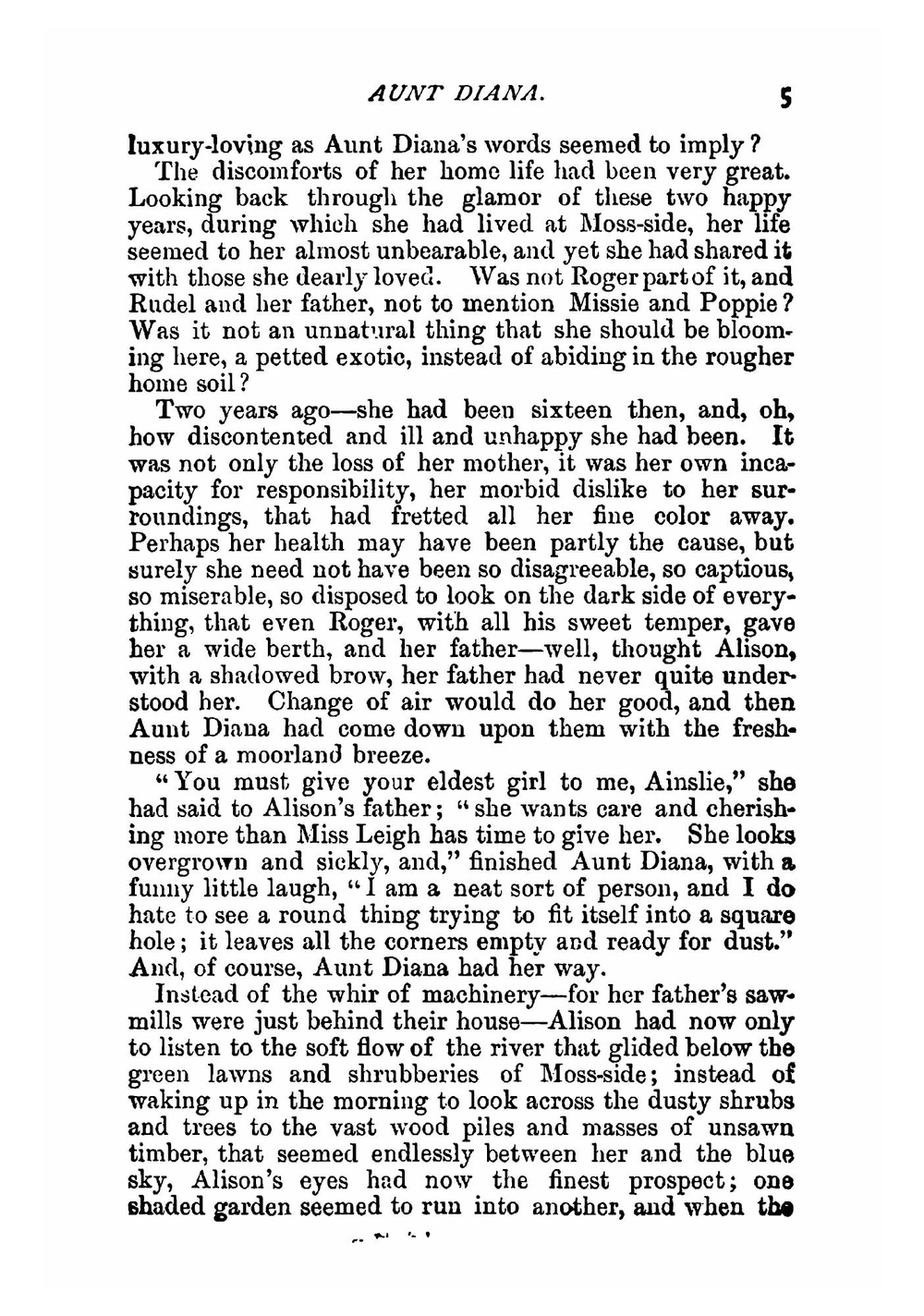 Aunt Diana | Rosa Nouchette Carey