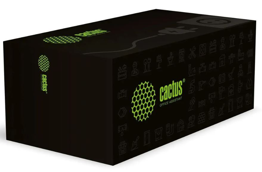 Блок розеток  Cactus CS-SOCKET-EU3-BK
