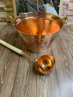 Ведро-запарник Медный 3 л.