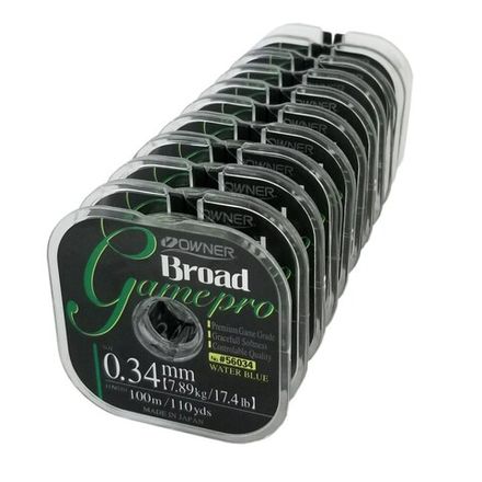 OWNER Леска Broad Game Pro blue 100м 0.42мм 11.8кг