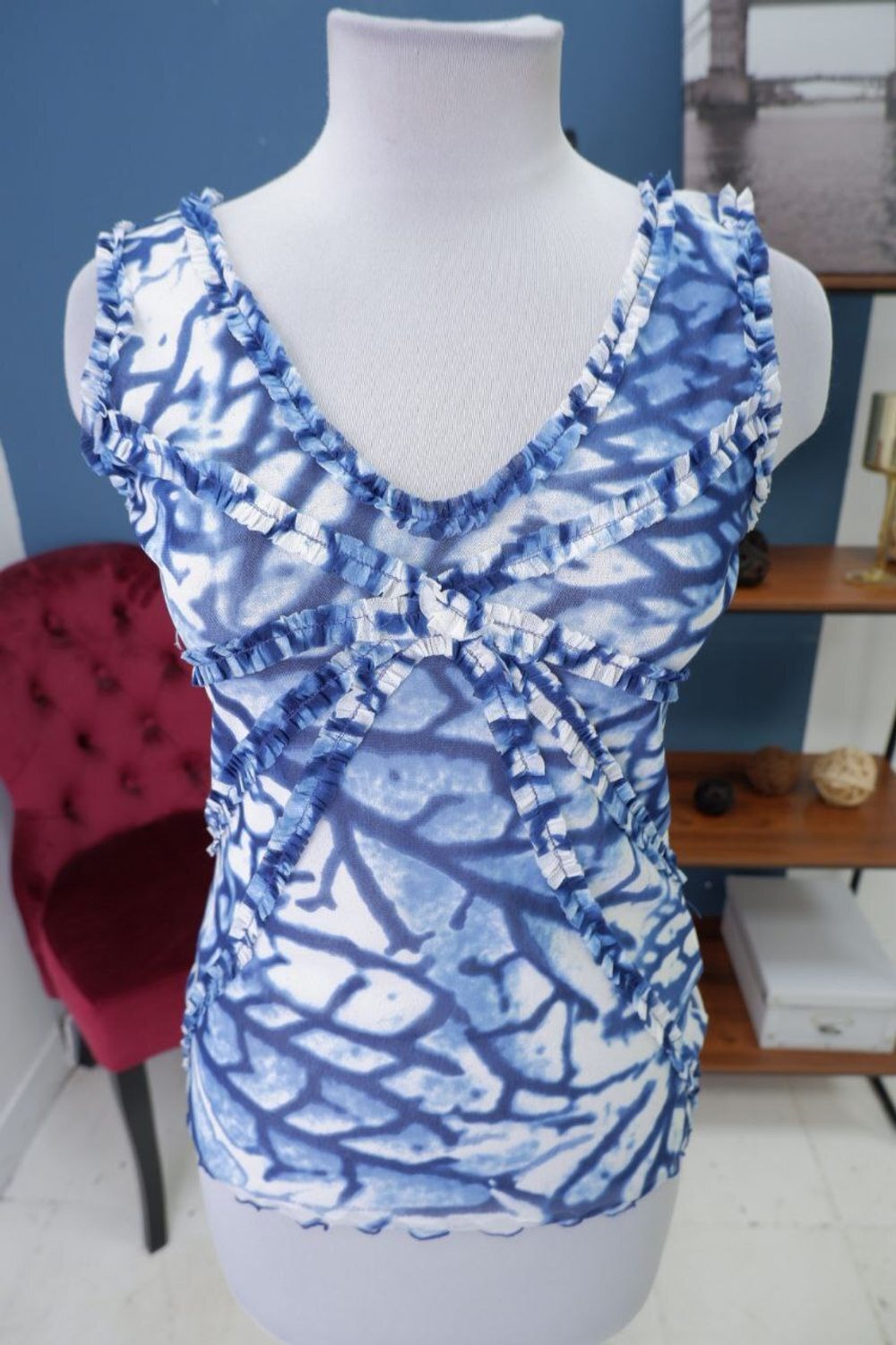 Топ San Martino с принтом 40 размер