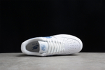 Nike Air Force 1 Low '07 Essential White Worn Blue Paisley