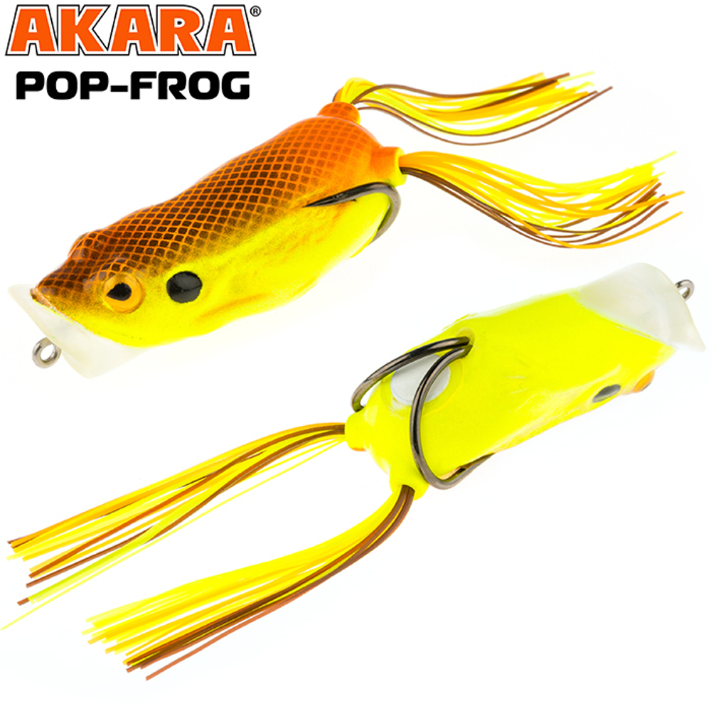 Лягушка Akara Pop-Frog 70 мм 18 гр. (3/5 oz 2,8 in) 15
