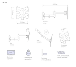 Кронштейн MD 3311 для 26-42"