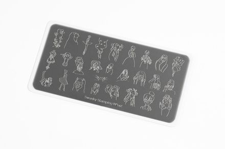Swanky Stamping Пластина для стемпинга 142
