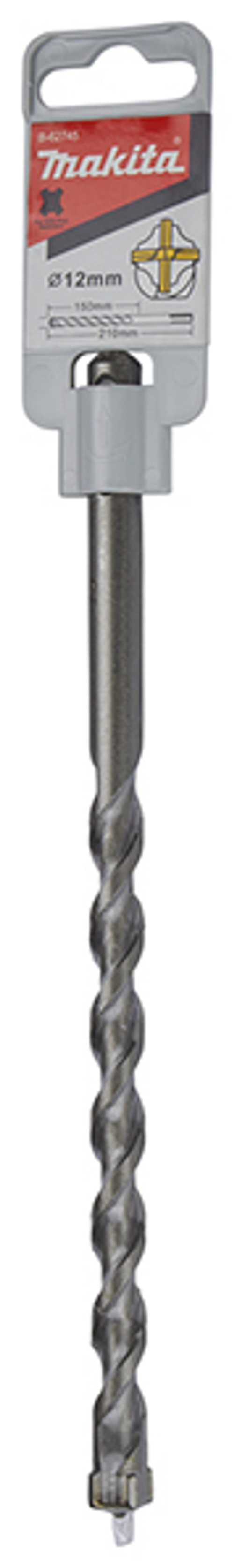 Бур SDS-plus 4Cutter 12x150x210 мм Makita B-62745