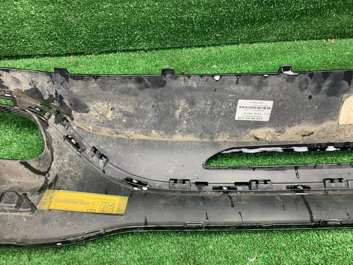 Юбка заднего бампера Mercedes S W222 (2017-2020) AMG 63