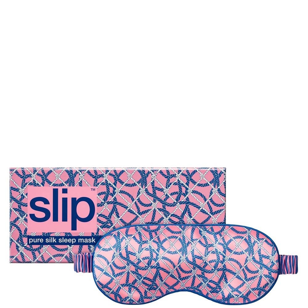 Маска для сна c контуром из 100% шелка SlipSilk, bluebelle