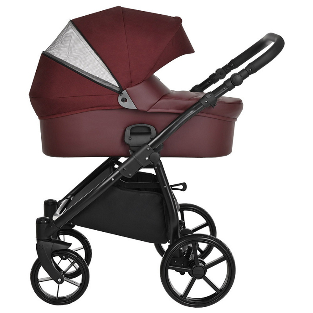 Детская коляска Tutis Novo Reflective 3 в 1 1142220 Burgundy