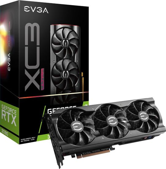 Видеокарта EVGA GeForce RTX 3090 XC3 Ultra Gaming