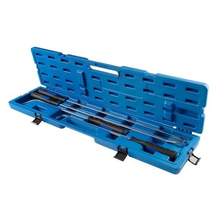 Цена на KING TONY (9TK024) Набор слесарных монтировок 625-920 мм, пластиковая рукоятка, 4 предмета