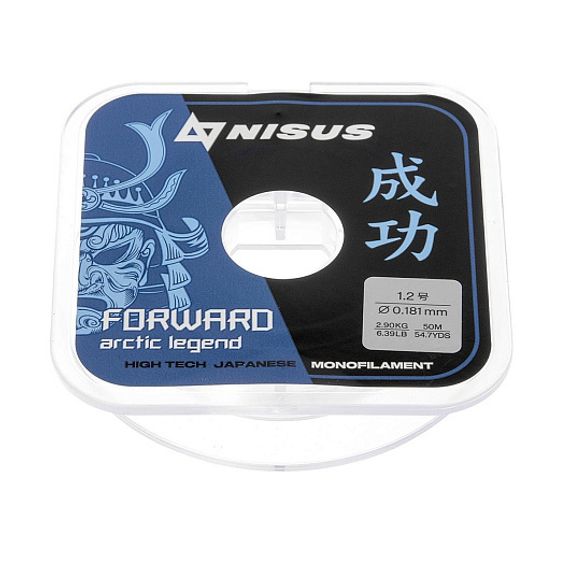 Леска FORWARD ARCTIC LEGEND 0,181mm/50m Nylon Transparent (N-FAG-0.181-50) Nisus