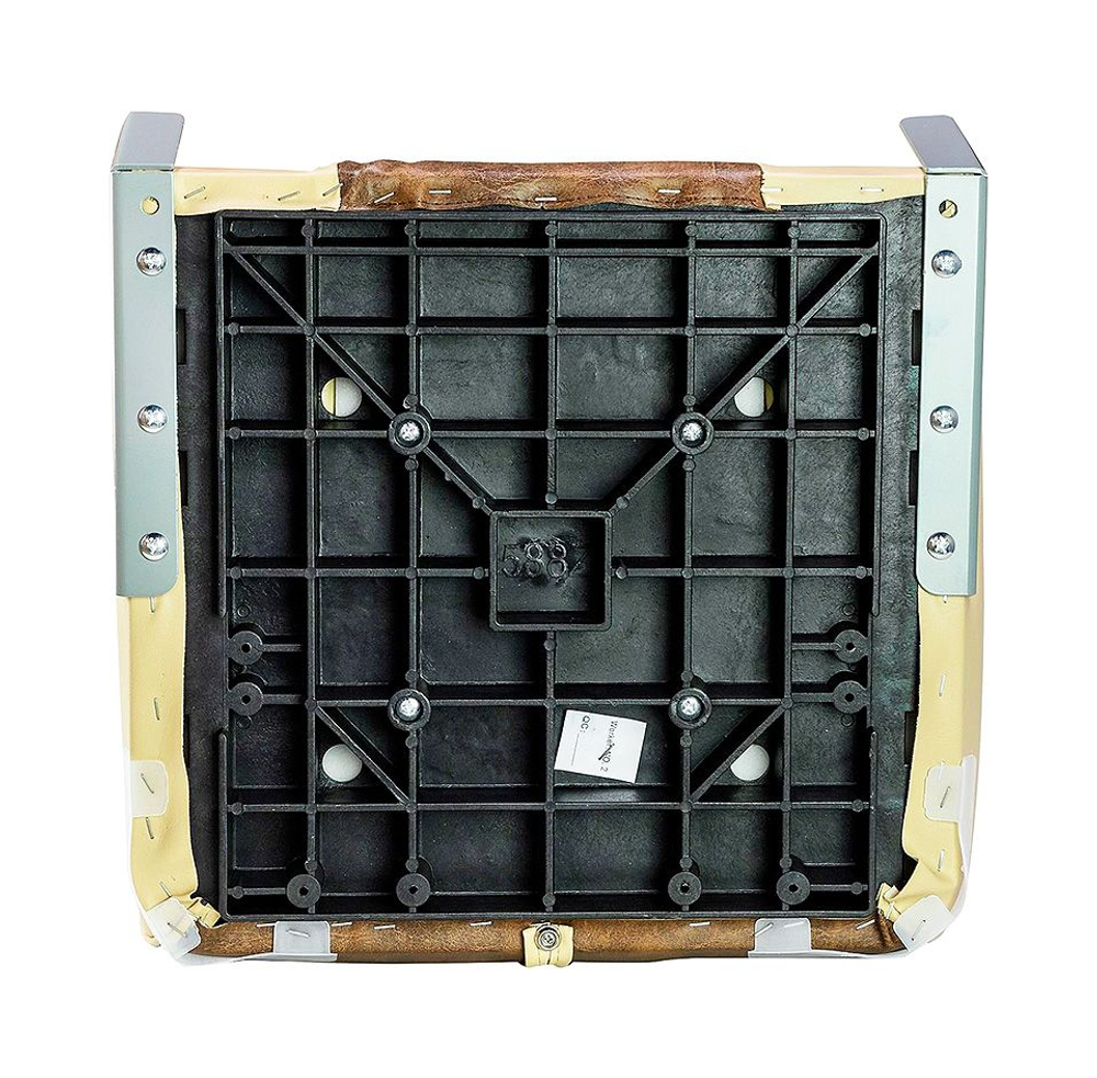 Сиденье "Premium low back", песочное с коричневым (10250456)