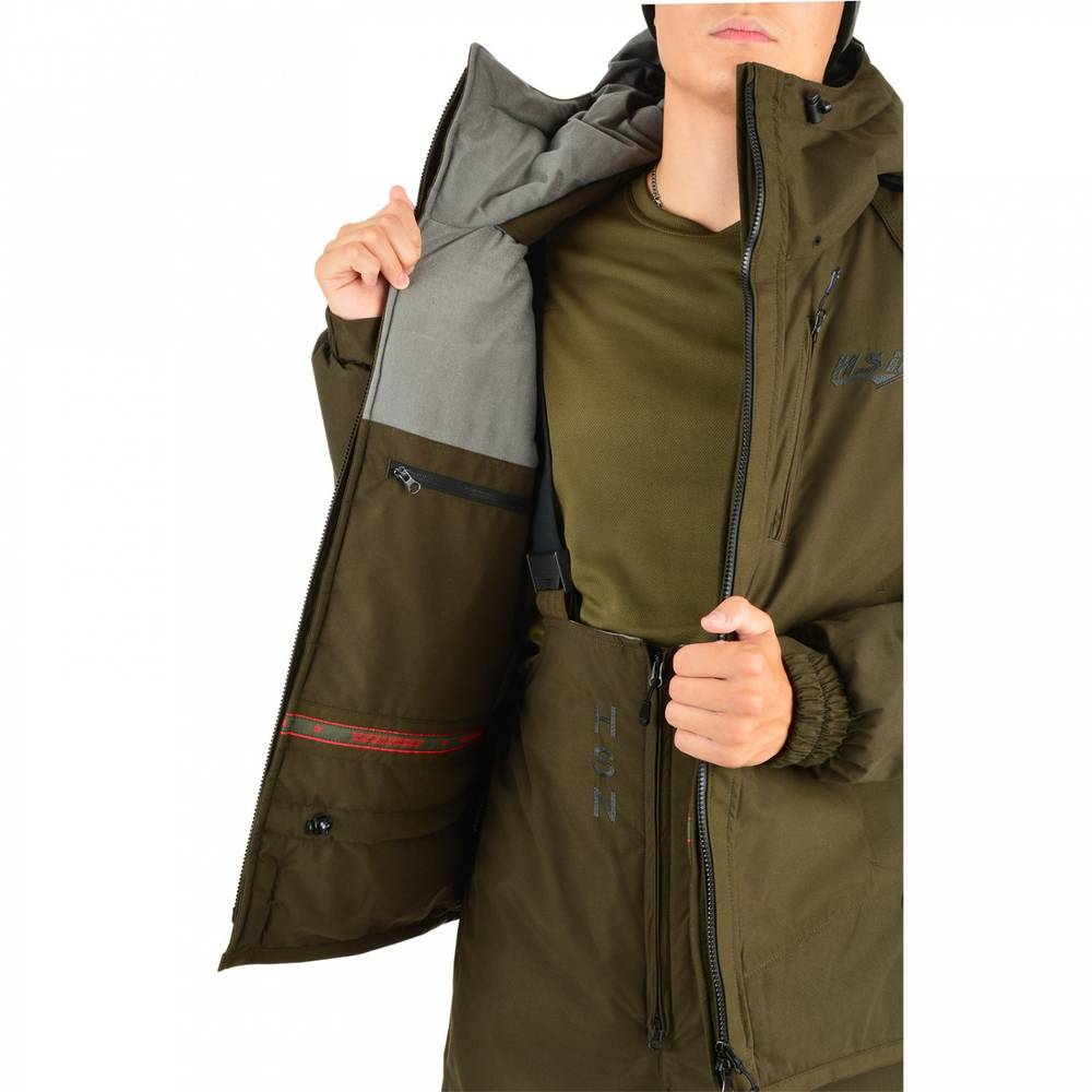Костюм мужской зимний "Dikson I comfort" -45, canada, хаки, ХСН