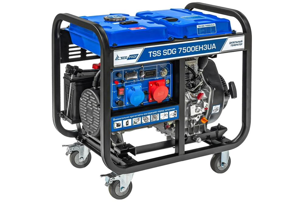 Дизель генератор TSS SDG 7500EH3UA 200030