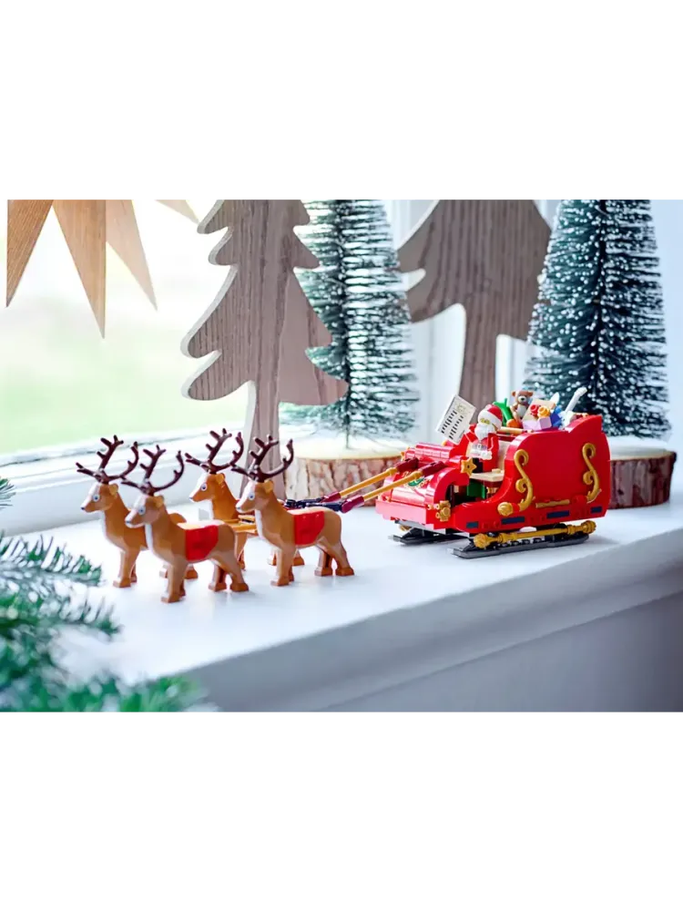 Конструктор новогодний 40499 Сани Санты