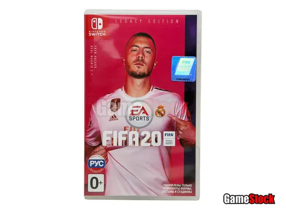 Fifa 20 (Nintendo Switch, Полностью на русском языке, Б/У,)