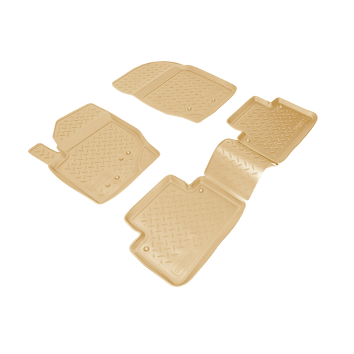 Ковры в салон Norplast/Unidec для Volvo XC90 (2002-)Полиуретан,Бежевый, арт.NPL-Po-96-90-B