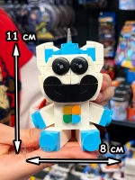 Конструктор игрушка Улыбающиеся Твари зверята Единорог
