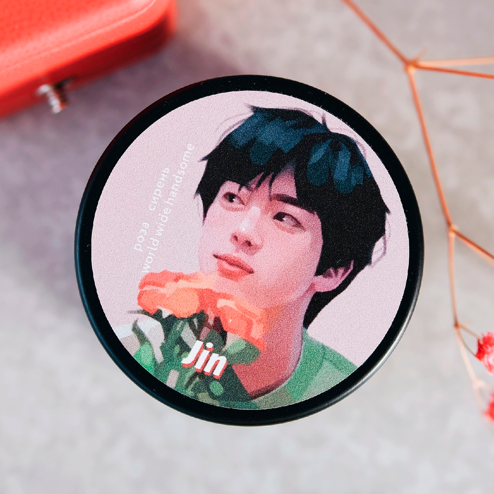 Ароматическая свеча / Горящее сердце / BTS / Jin (50 мл)