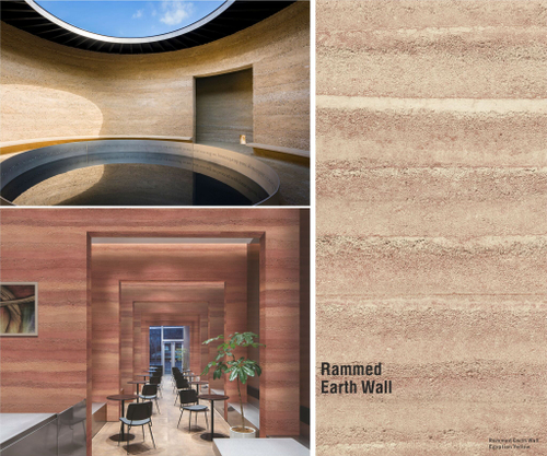 Rammed Earth Wall