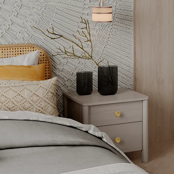 Ваза для цветов Florenty, 23,5 см, серая