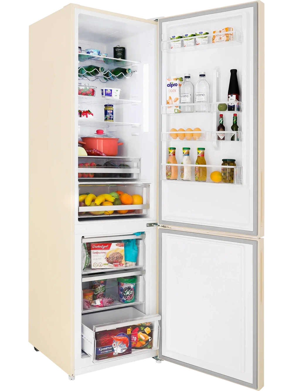 Холодильник Hiberg RFC-400DX NFGY inverter