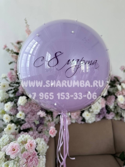 Стеклянный шар "Весеннее вдохновение"