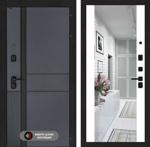 Эволаб зеркало МАХ белый софт