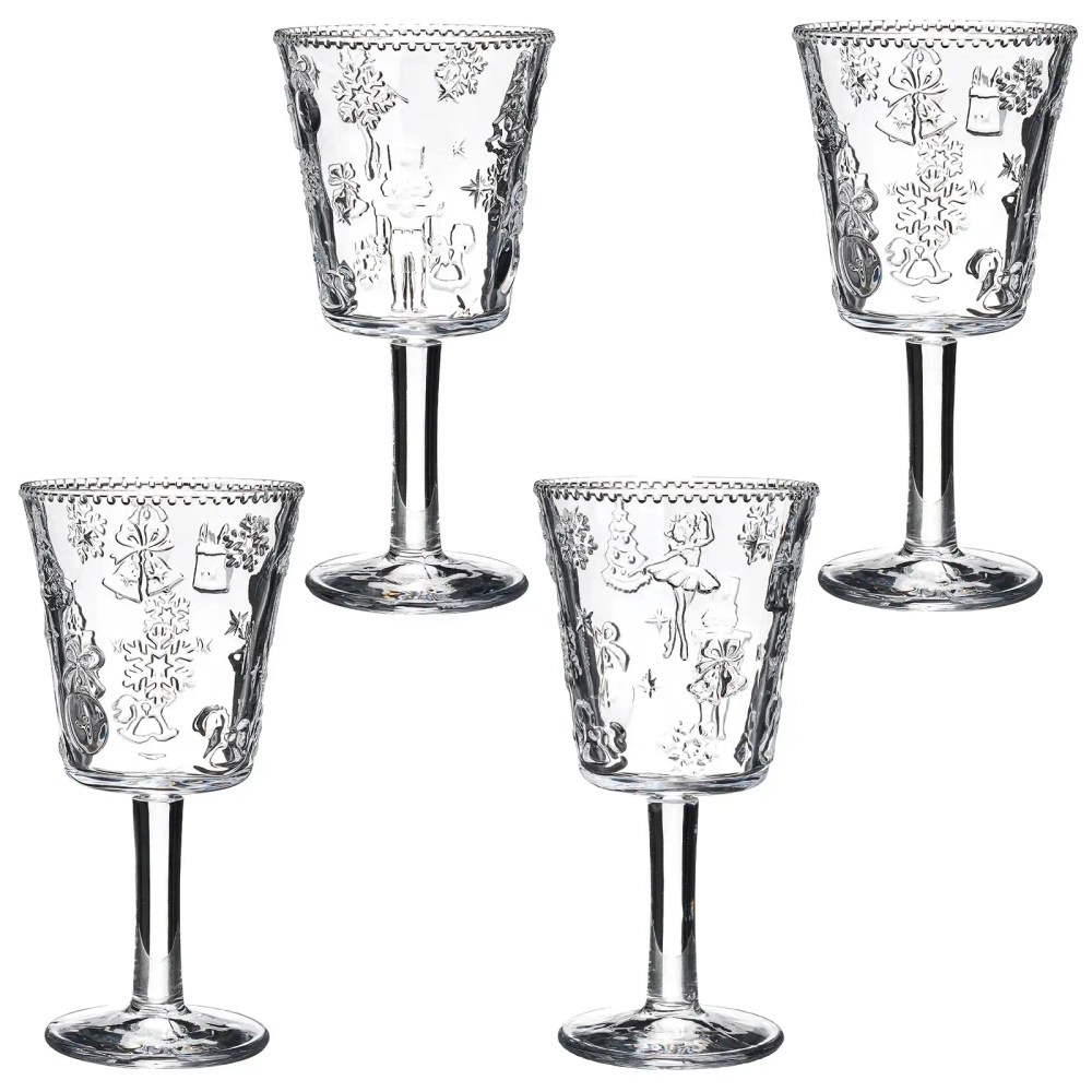 Набор бокалов «ЩЕЛКУНЧИК» 4шт/280мл