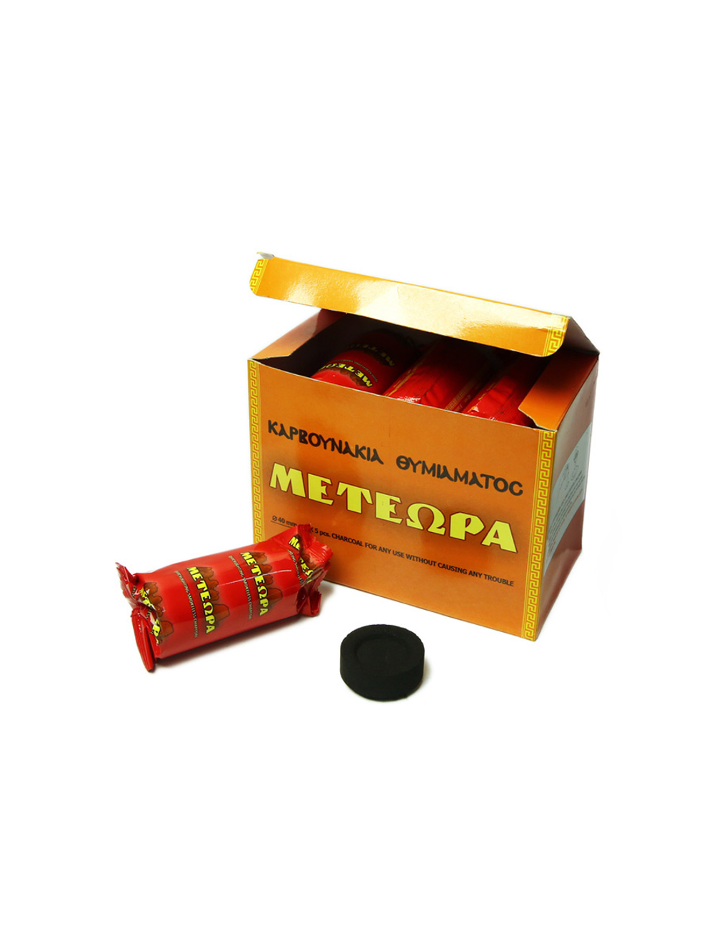 Кадильный уголь "МЕТЕОРА", 40мм.