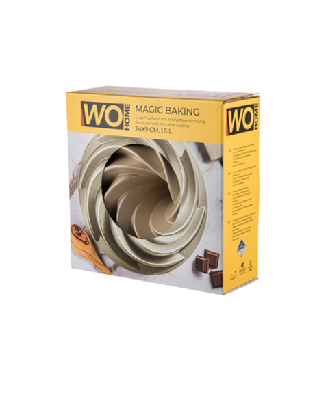 Форма для выпечки 24х9см Wo Home 3D Magic Baking