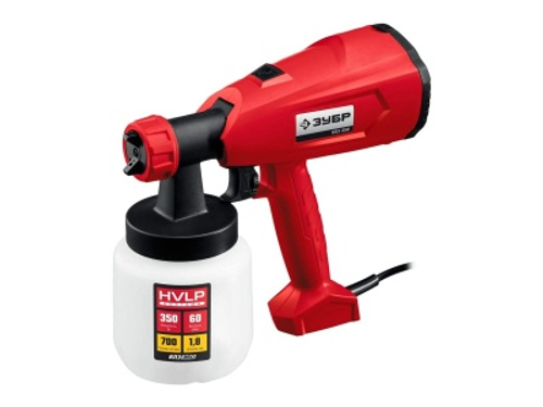Краскопульт электрический ЗУБР КПЭ-350 HVLP 350Вт 0,8л