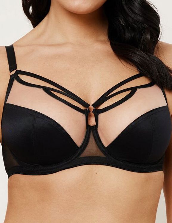 Бюстгальтер Subtille Butterfly Black мягкая чаша (черный)