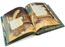 Пушкин А.С. "Сборник сказок". Подарочное издание в кожаном переплете