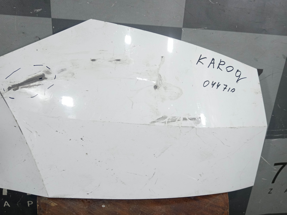 Бампер задний левая часть Skoda Karoq 17-нв Б/У Оригинал 57R807983