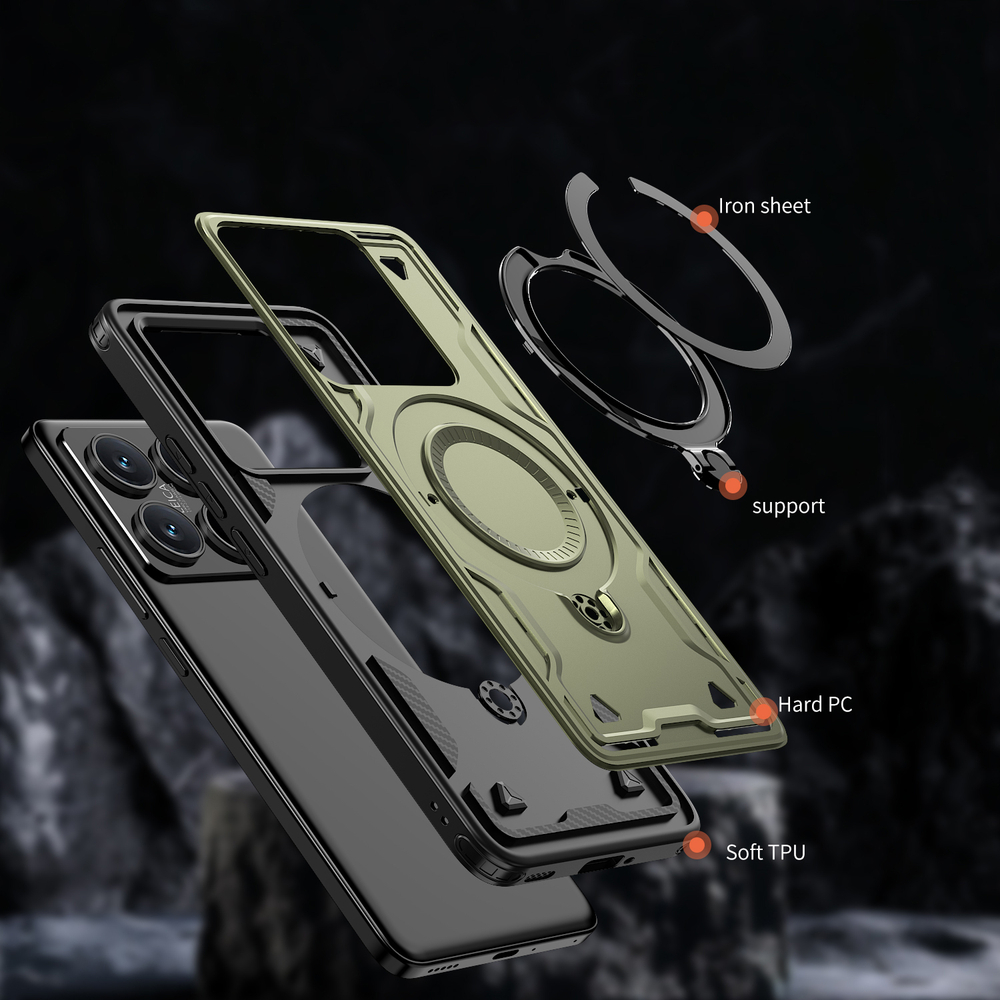 Чехол Magneto Case с кольцом для Xiaomi 14T
