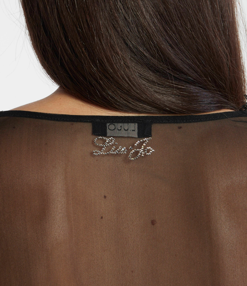 Блузка+топ Liu Jo Rose - черный(5F3083 J4583)