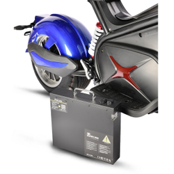 Электроскутер White Siberia BLACK SEA (BLUE) 5000W