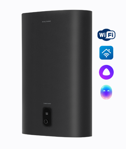 Водонагреватель Royal Thermo RWH 80 Smalto Inverter Grafit, 80л, белый,эмаль, шт
